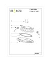 CABRERA * DOWNLIGHT LED 7W - 4000K
